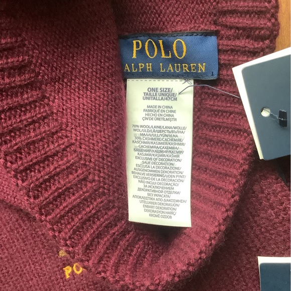 POLO RALPH LAUREN Hat and Scarf Set - Picture 2 of 6